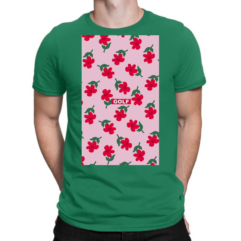 Flowers Golf Tyler The Creator Poster Retro (1) T-shirt | Artistshot