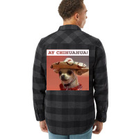 Oh Chihuahua Poster 80s Flannel Shirt | Artistshot