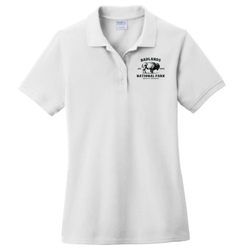 Badlands National Park South Dakota American Bison Souvenir Ladies Polo Shirt by Iribe890 | Artistshot