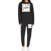 Lovely Dog Mom Poster Nostalgia Hoodie & Jogger Set | Artistshot