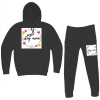 Lovely Dog Mom Poster Nostalgia Hoodie & Jogger Set | Artistshot