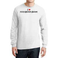 I Love Minigames Games Gaming Classic Tshirt Girl Long Sleeve Shirts | Artistshot