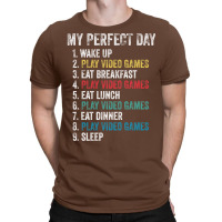 Perfect Day Play Video Games Funny Gamer Gift Classic Tshirt Hippie No T-shirt | Artistshot