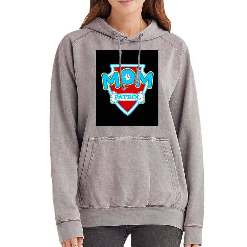 Mom Patrol Poster Trending Vintage Hoodie | Artistshot