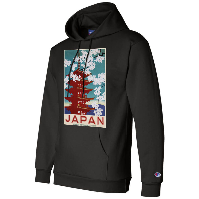 Japan Poster Nature Champion Hoodie | Artistshot