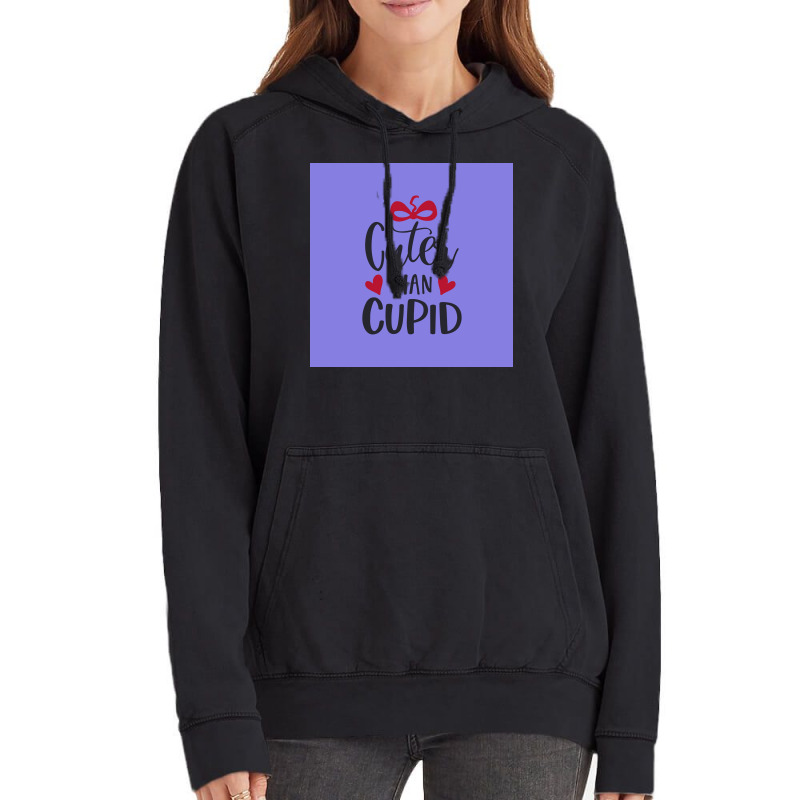 Cuter Than Cupid Poster Music Vintage Hoodie | Artistshot