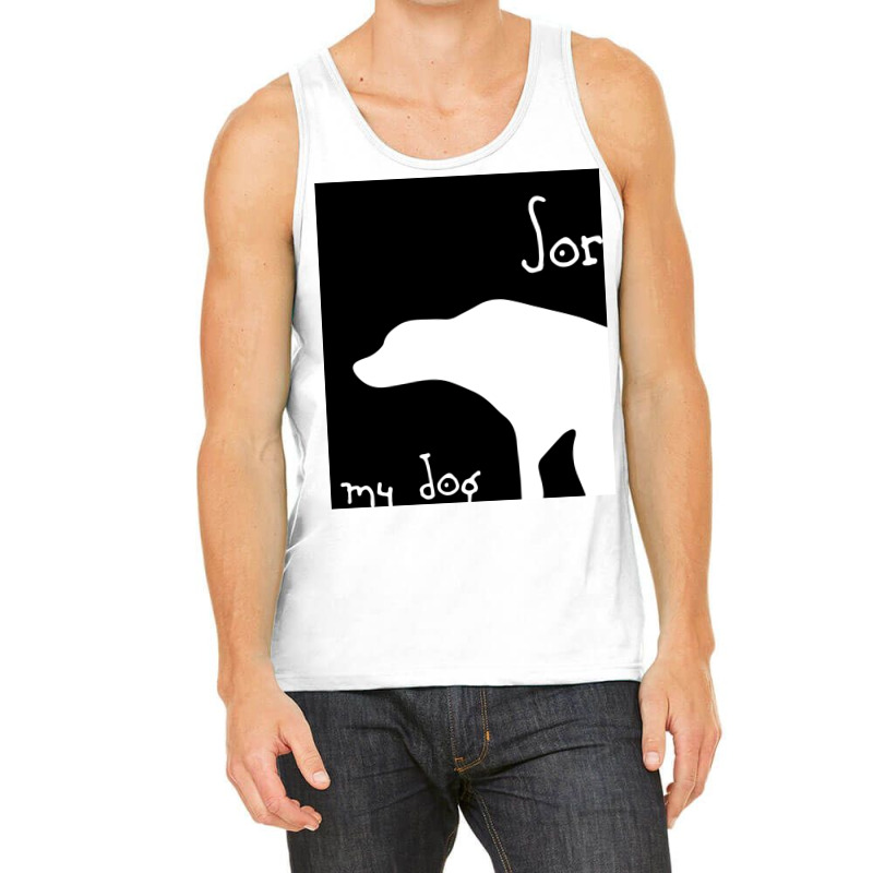 My Dog Was Pooping Poster 80s Tank Top | Artistshot