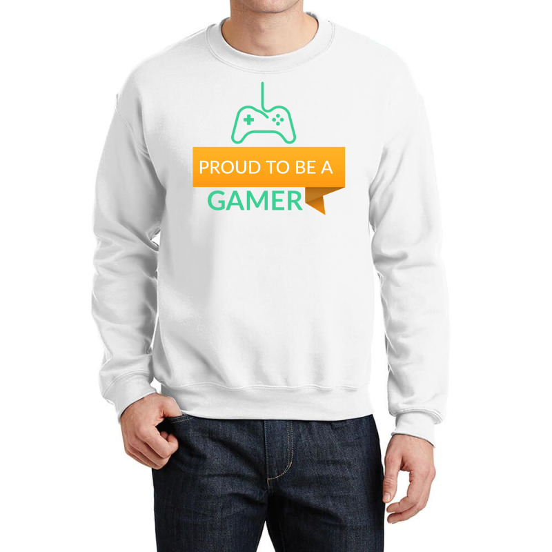 Proud To Be A Gamer Classic Tshirt Aesthetic Crewneck Sweatshirt | Artistshot