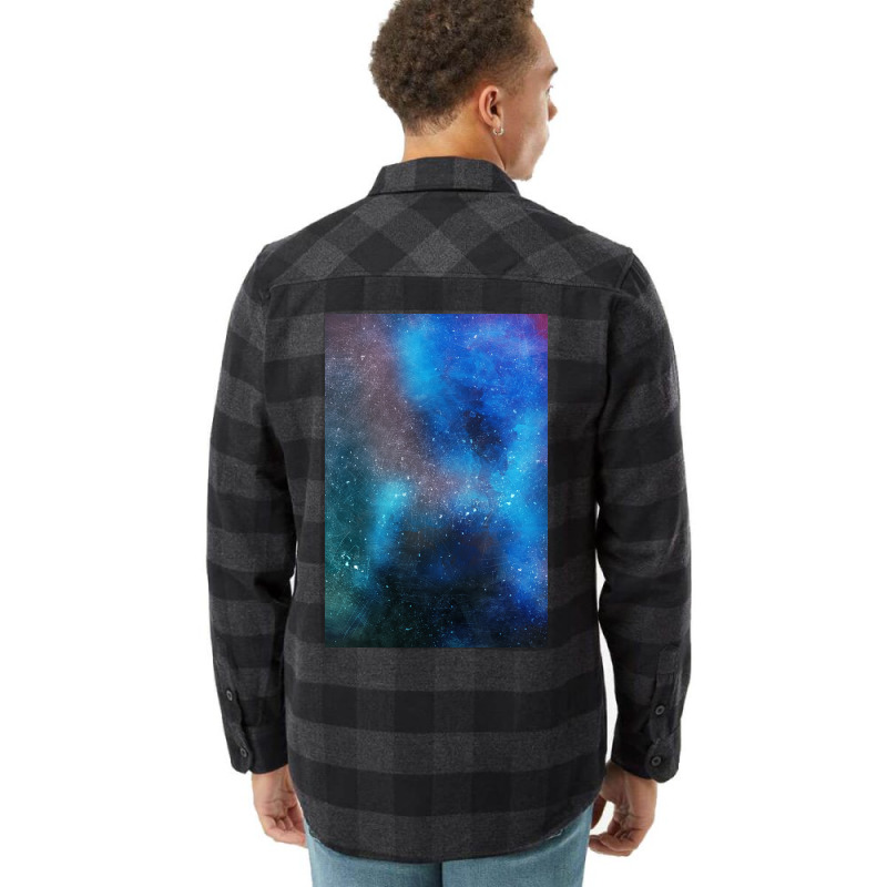 Space Lost In Space Stickers Space Prints Poster Music Flannel Shirt | Artistshot