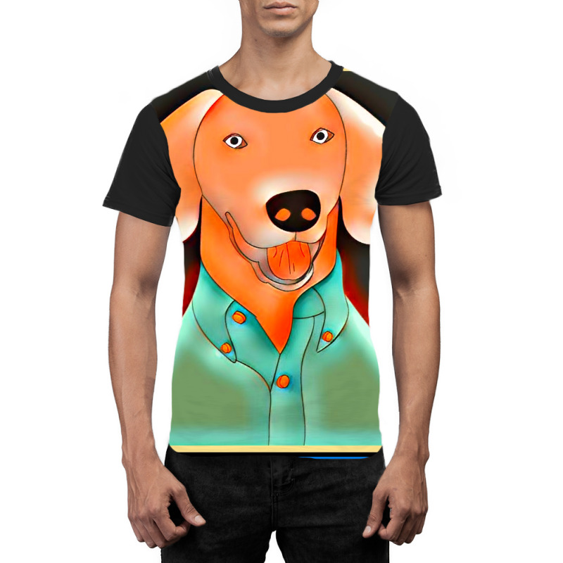 Surprised Shocked Dog Face Meme Poster Tumblr Graphic T-shirt | Artistshot