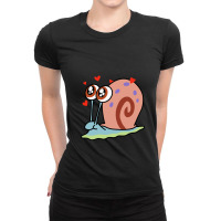 Gary The Snail 12 Ladies Fitted T-shirt | Artistshot