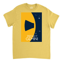 Project Gemini Space Art Poster Print Poster Music Classic T-shirt | Artistshot