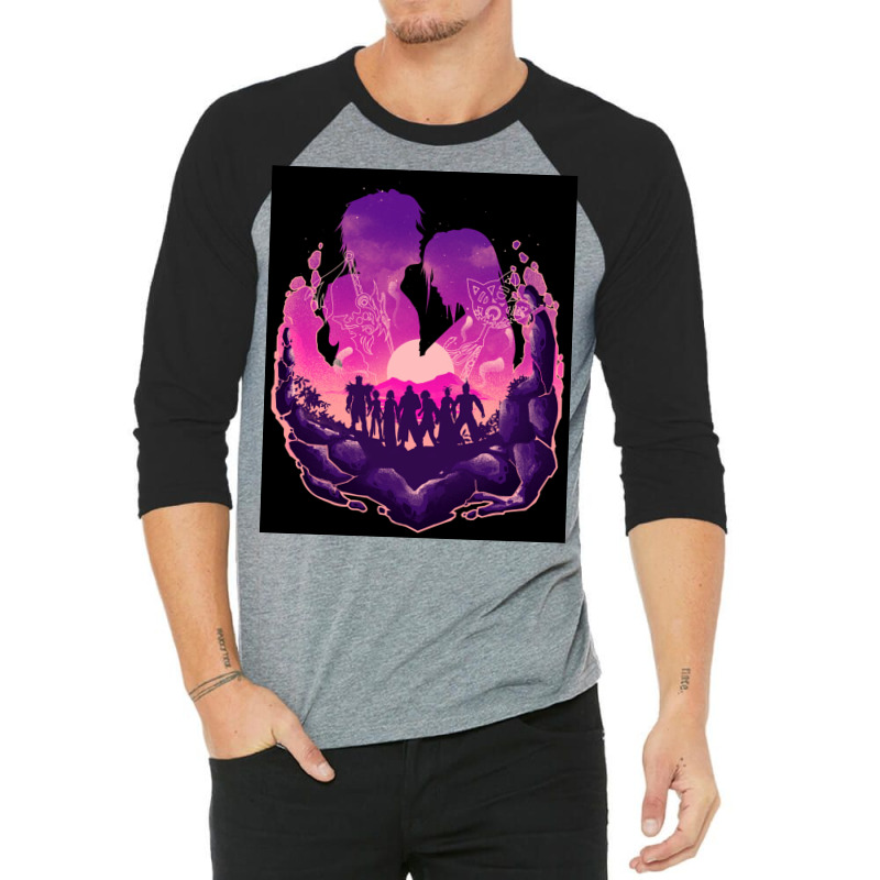 Fantasyx Classic Poster 80s 3/4 Sleeve Shirt | Artistshot