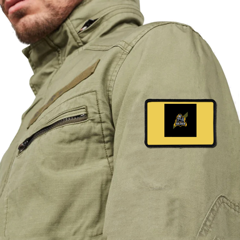 Soldier Chiffon Top Boy Rectangle Patch | Artistshot