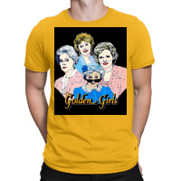 Goldengirls Classic Poster Hippie Travel T-shirt | Artistshot