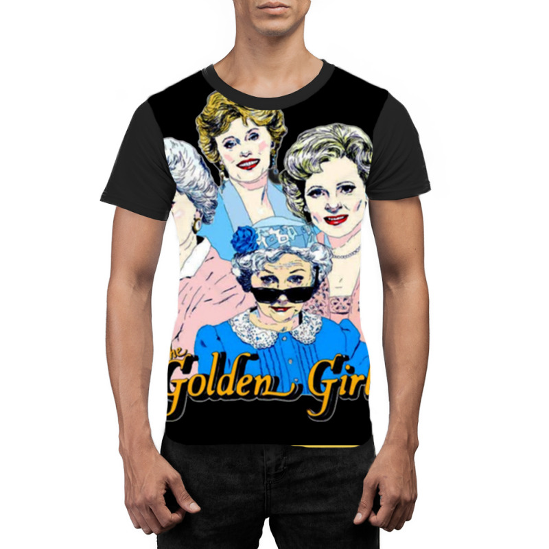 Goldengirls Classic Poster Hippie Travel Graphic T-shirt | Artistshot