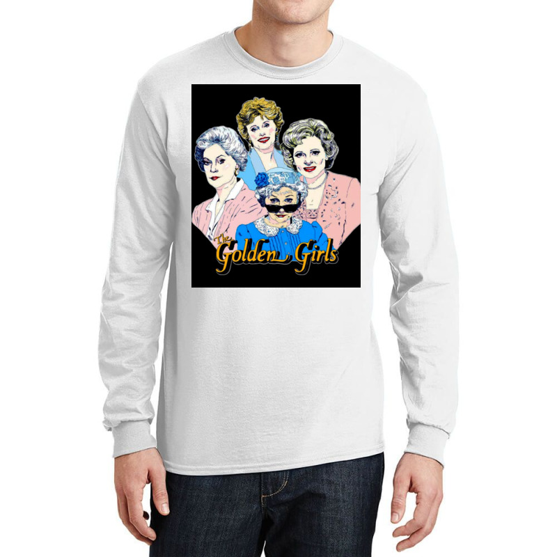 Goldengirls Classic Poster Hippie Travel Long Sleeve Shirts | Artistshot