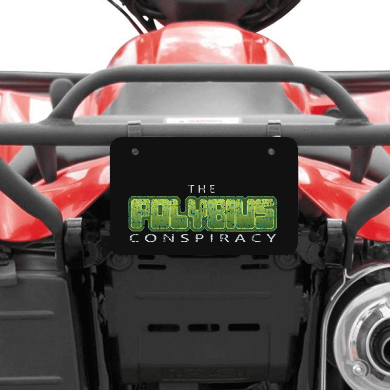 The Polybius Conspiracy   Urban Legend Atv License Plate | Artistshot