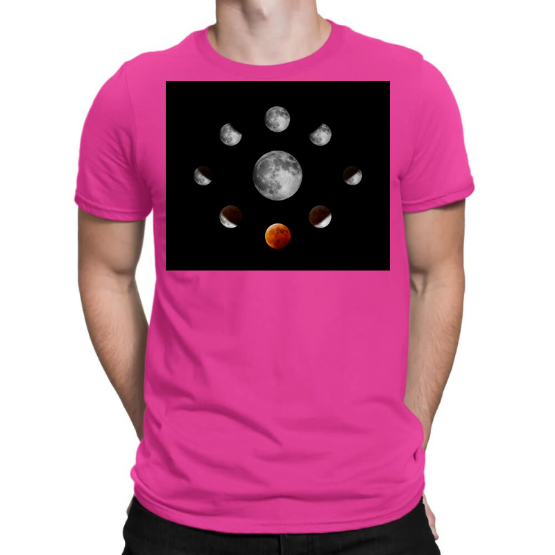 Spectacular Eclipse Stages Poster Travel T-shirt | Artistshot