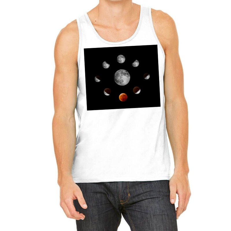 Spectacular Eclipse Stages Poster Travel Tank Top | Artistshot