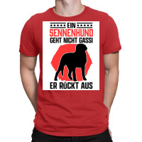 Swiss Mountain Dog Walking Farm Dog Saying Poster Aesthetic T-shirt | Artistshot