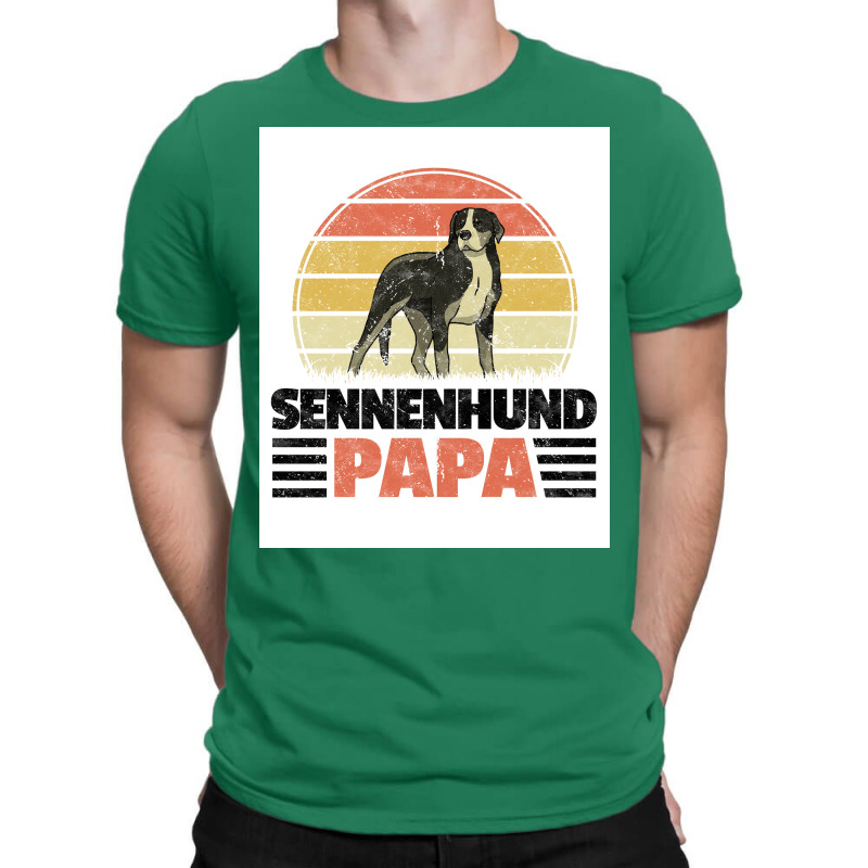 Swiss Mountain Dog Dad Mountain Dog Owner Gift Poster Hipster T-shirt | Artistshot