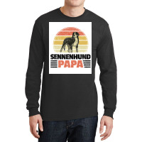 Swiss Mountain Dog Dad Mountain Dog Owner Gift Poster Hipster Long Sleeve Shirts | Artistshot