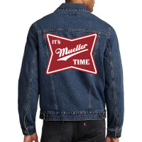 Itampampamp39s Mueller Time   Trending Men Denim Jacket | Artistshot