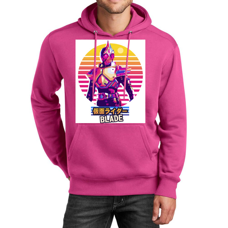 Kamen Rider Blade Sticker Poster Stars Unisex Hoodie | Artistshot