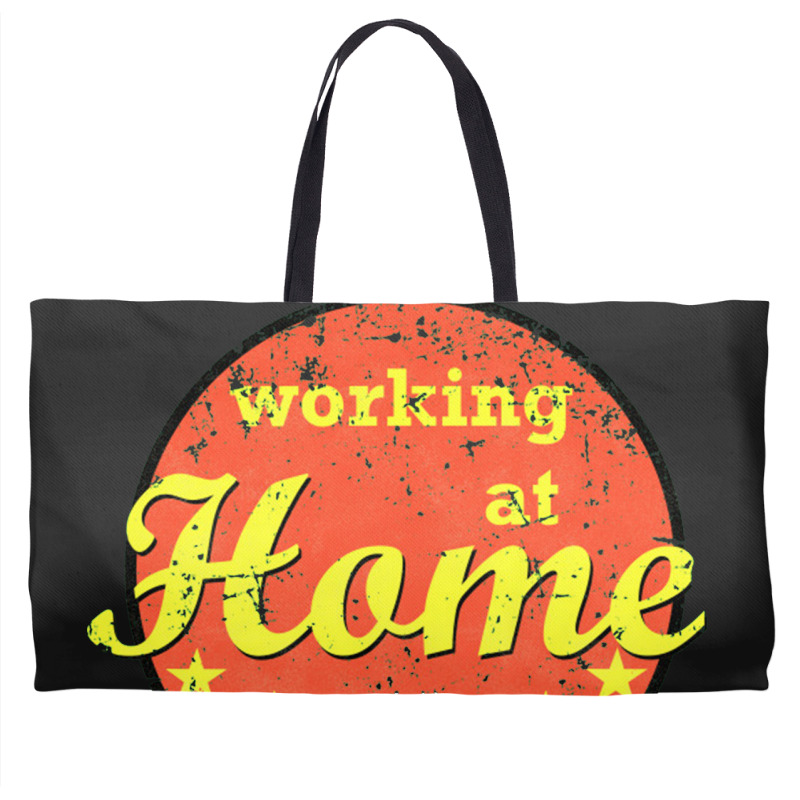 Working At Home   Online Weekender Totes | Artistshot