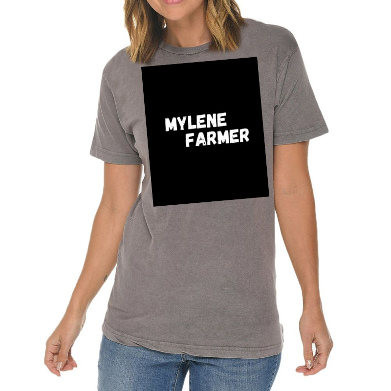 Mylne Farmer Poster Aesthetic Vintage T-shirt | Artistshot