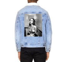 Angelina Jolie Unisex Sherpa-lined Denim Jacket | Artistshot