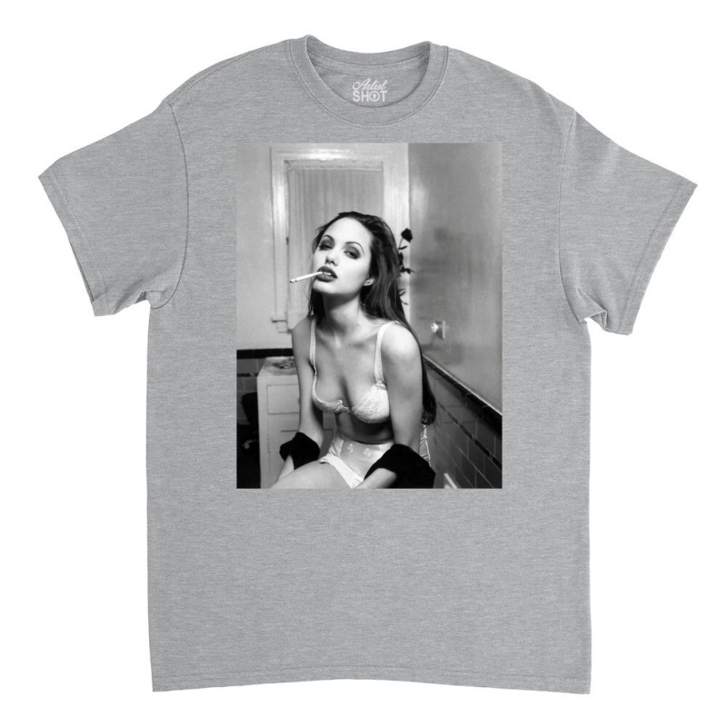 Angelina Jolie Classic T-shirt by raimalkereemg | Artistshot