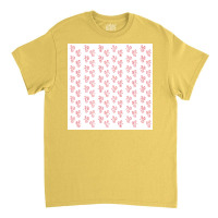 Red And White Flower Pattern Poster Boy Classic T-shirt | Artistshot