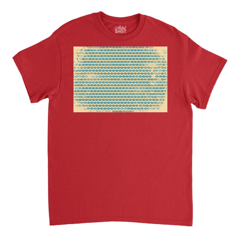 Retro Vintage Aesthetic Design Poster Red Classic T-shirt | Artistshot