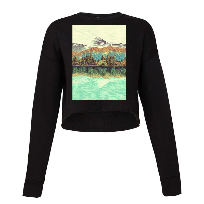 The Unknown Hills In Kamakura Cropped Sweater by williammillerr | Artistshot