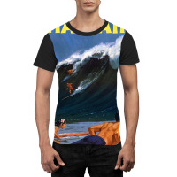 Hawaii Vintage Travel Poster Restored Graphic T-shirt | Artistshot