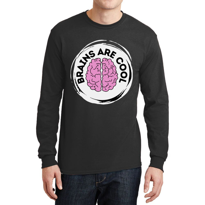 Brains Are Cool Long Sleeve Shirts by trokeryth | Artistshot