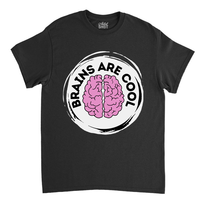 Brains Are Cool Classic T-shirt by trokeryth | Artistshot