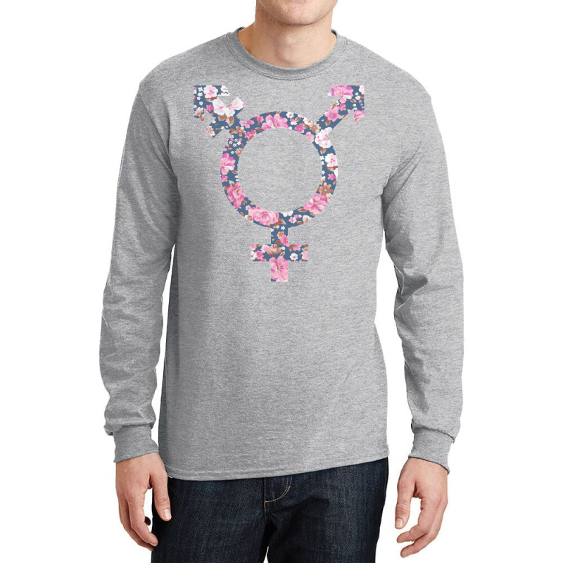 Trans Symbol Long Sleeve Shirts by muingalivera | Artistshot