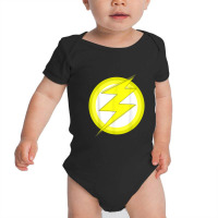 Lightning Bolt Men Cool Novelty Hipster Graphic Baby Bodysuit | Artistshot