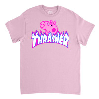 Trasher Pig Classic T-shirt | Artistshot