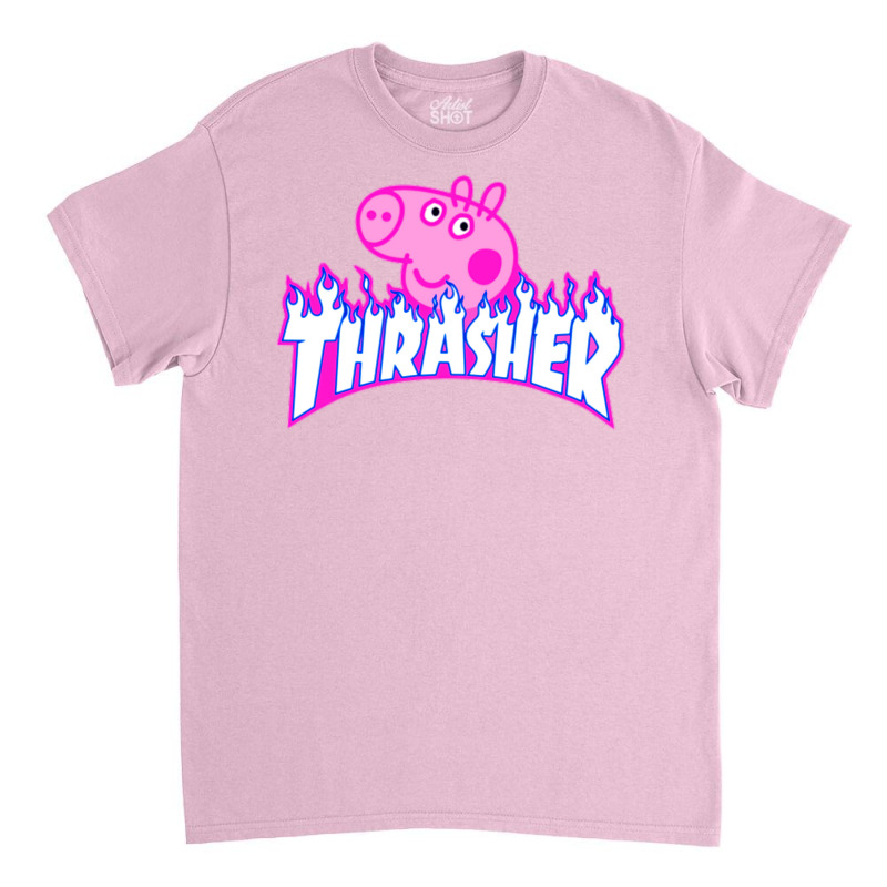 Trasher Pig Classic T-shirt by muingalivera | Artistshot