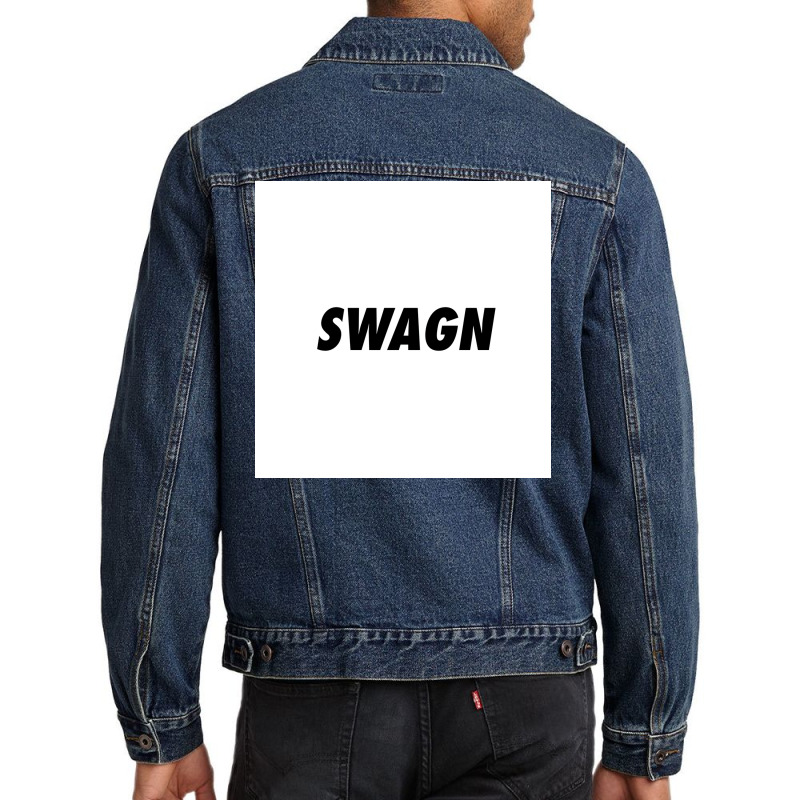 Swagn Poster Aesthetic Men Denim Jacket | Artistshot