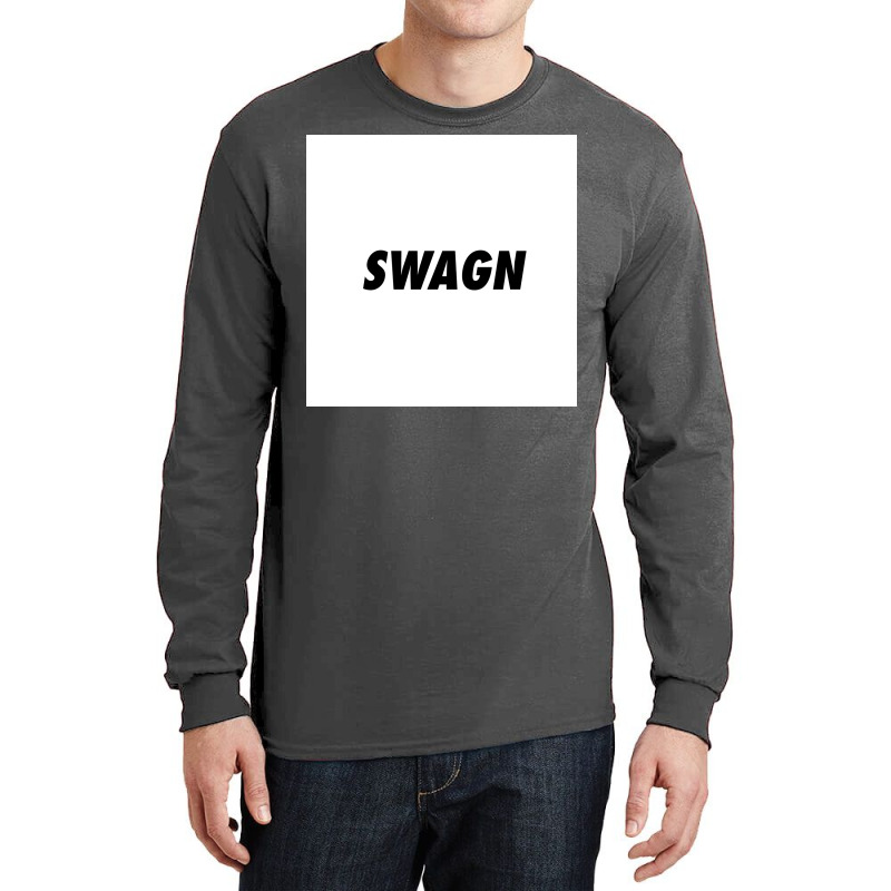 Swagn Poster Aesthetic Long Sleeve Shirts | Artistshot