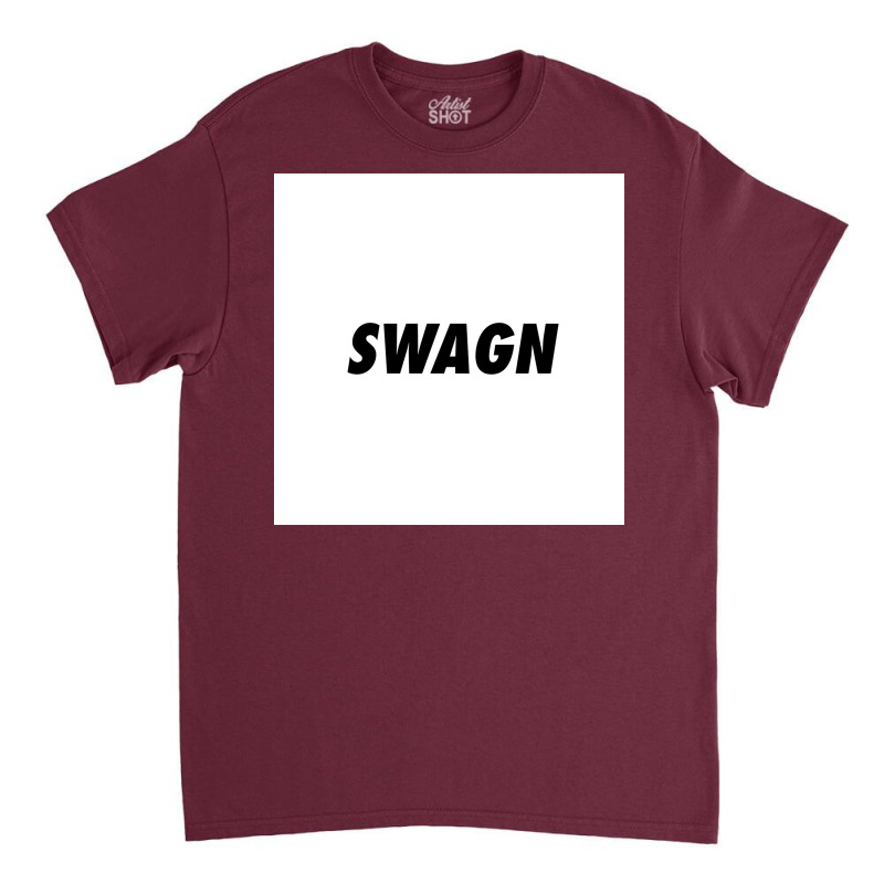 Swagn Poster Aesthetic Classic T-shirt | Artistshot