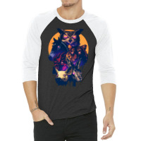 Trials Of The Blood Dragon   Miami World 3/4 Sleeve Shirt | Artistshot