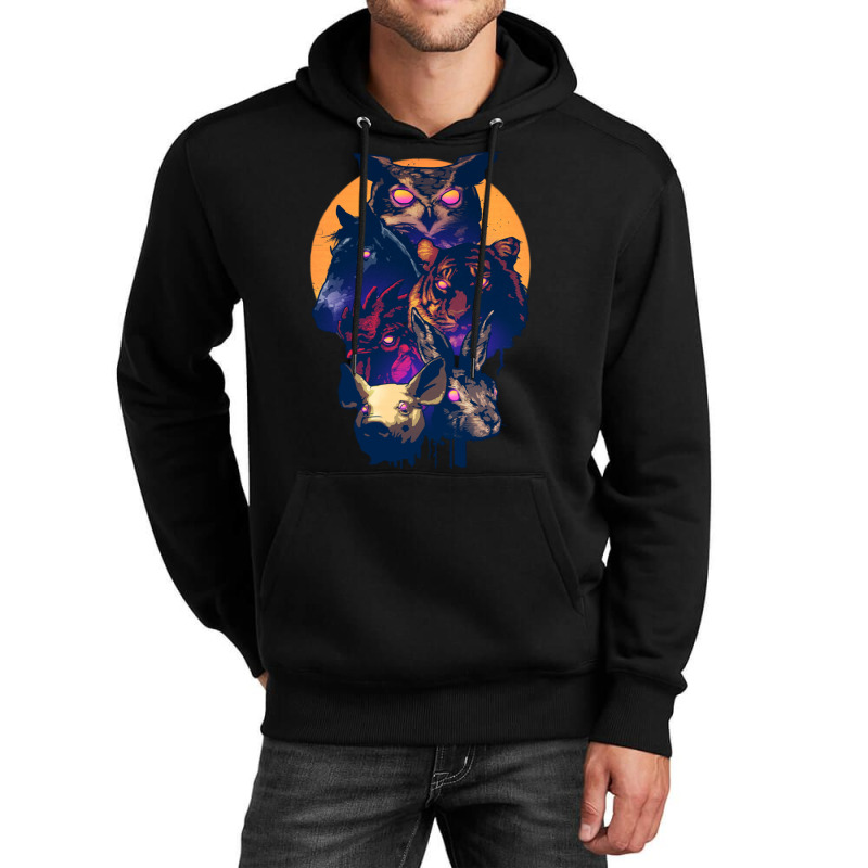 Trials Of The Blood Dragon   Miami World Unisex Hoodie by muingalivera | Artistshot