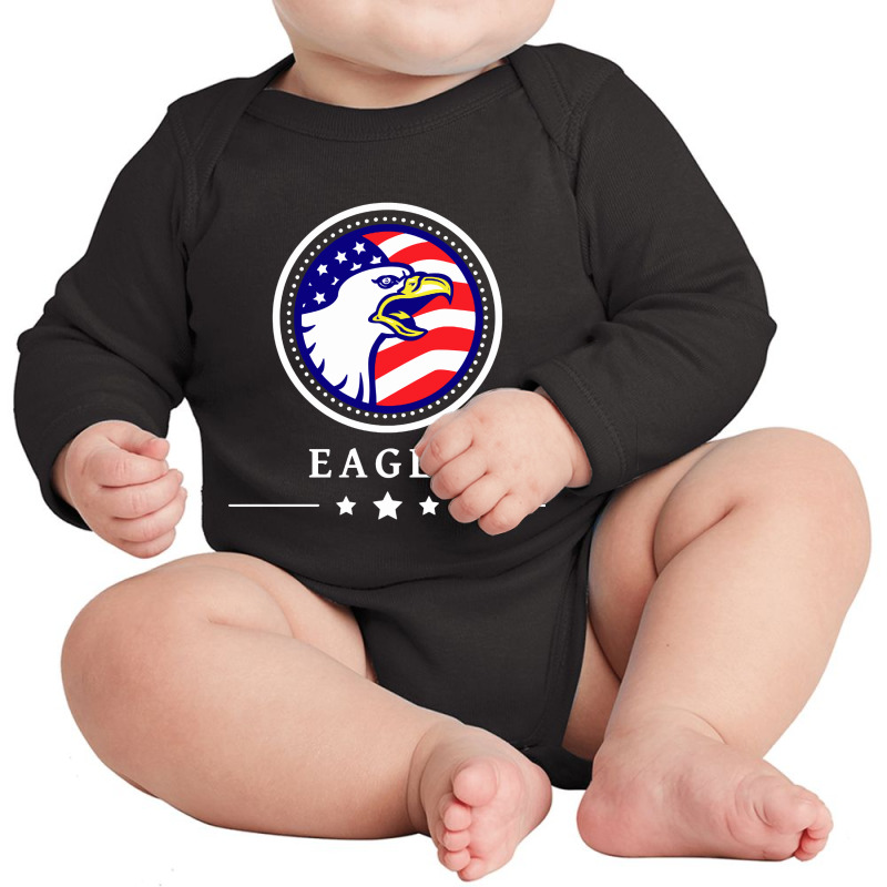 Peacemaker Eagly Long Sleeve Baby Bodysuit | Artistshot