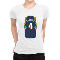 Demarcus Cousins Jersey 141 Ladies Fitted T-shirt | Artistshot